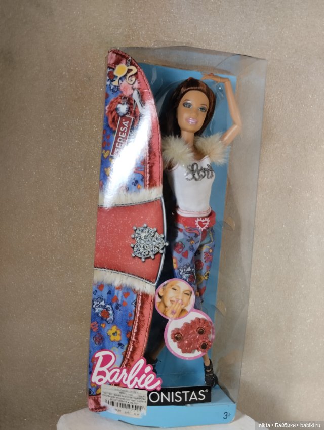 Барби Fashionistas Шарнирная