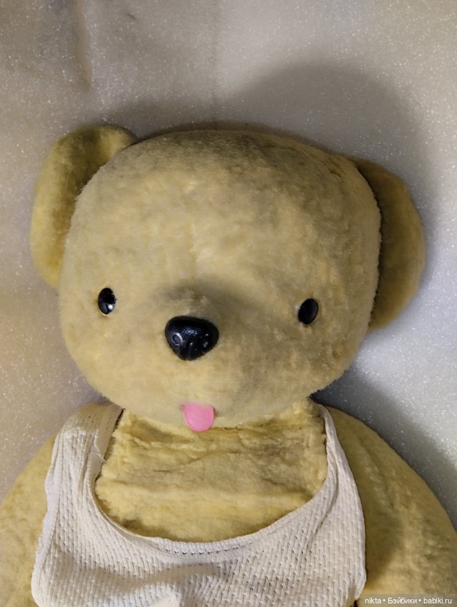 Мишка плюшевый СССР — Винтажные куклы и игрушки детства (фото 2)