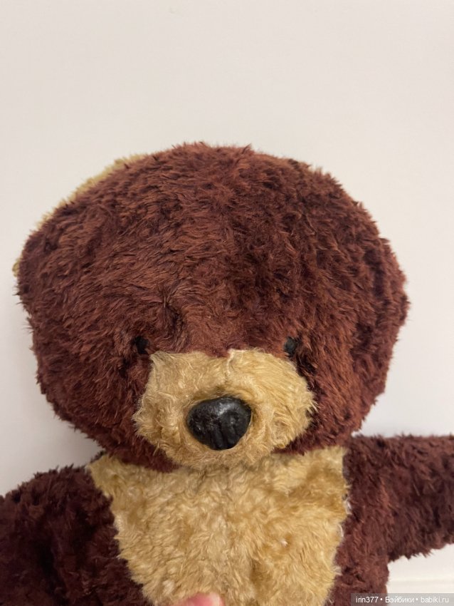 Мишка плюшевый СССР — Винтажные куклы и игрушки детства