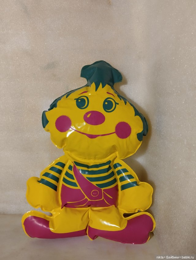 Надувная игрушка СССР Чиполино, большой, 50 см Завод Малыш Новый, с хранения