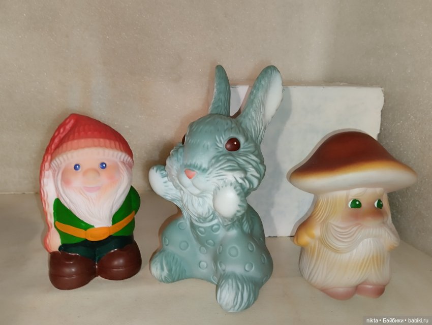 Резиновые игрушки СССР Новые, не играли Лотом (фото 6)