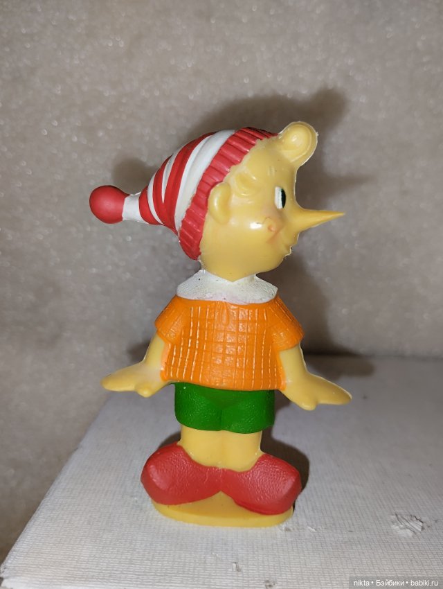 Игрушка СССР Буратино — Винтажные куклы и игрушки детства (фото 2)