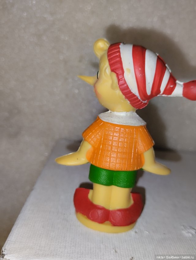 Игрушка СССР Буратино — Винтажные куклы и игрушки детства (фото 4)