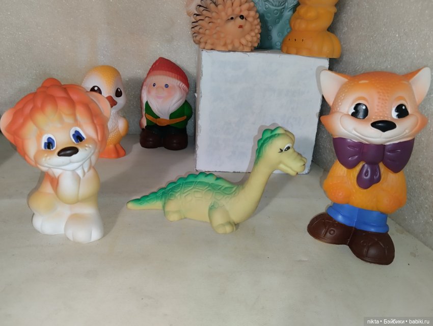 Резиновые игрушки СССР Новые, не играли Лотом (фото 2)