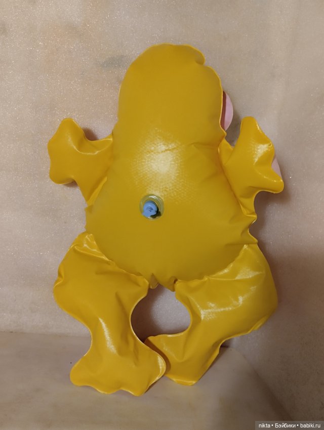 Надувная игрушка СССР Лягушка Большая, 55 см Новая, с хранения (фото 5)