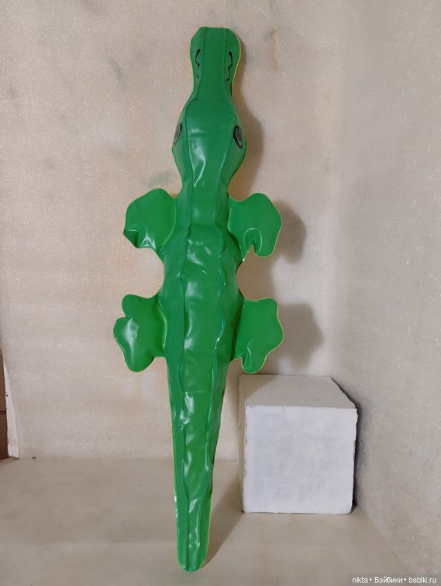 Надувная игрушка СССР Крокодил