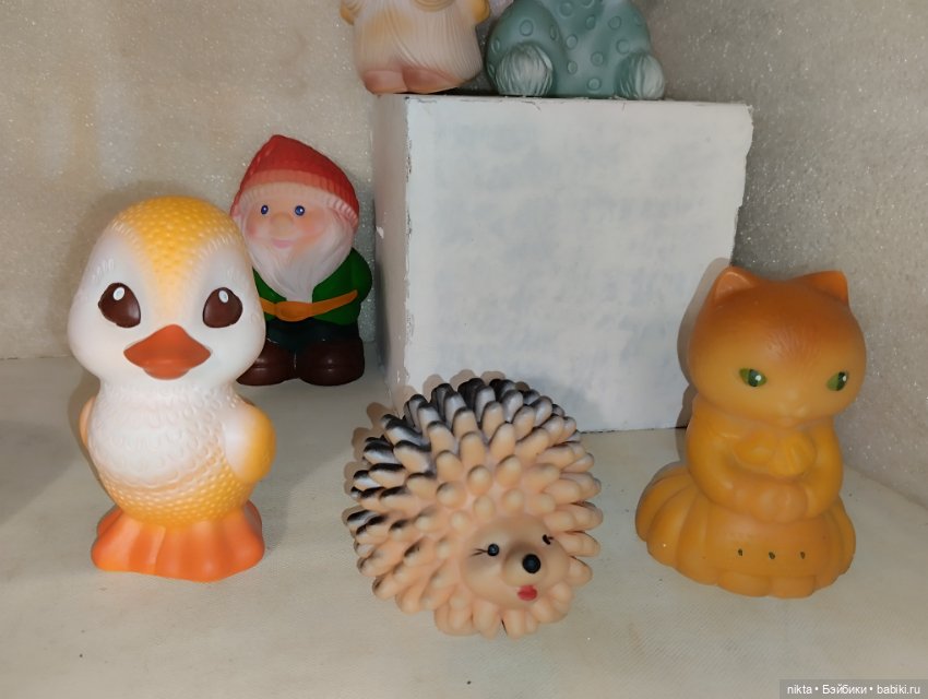 Резиновые игрушки СССР Новые, не играли Лотом (фото 4)