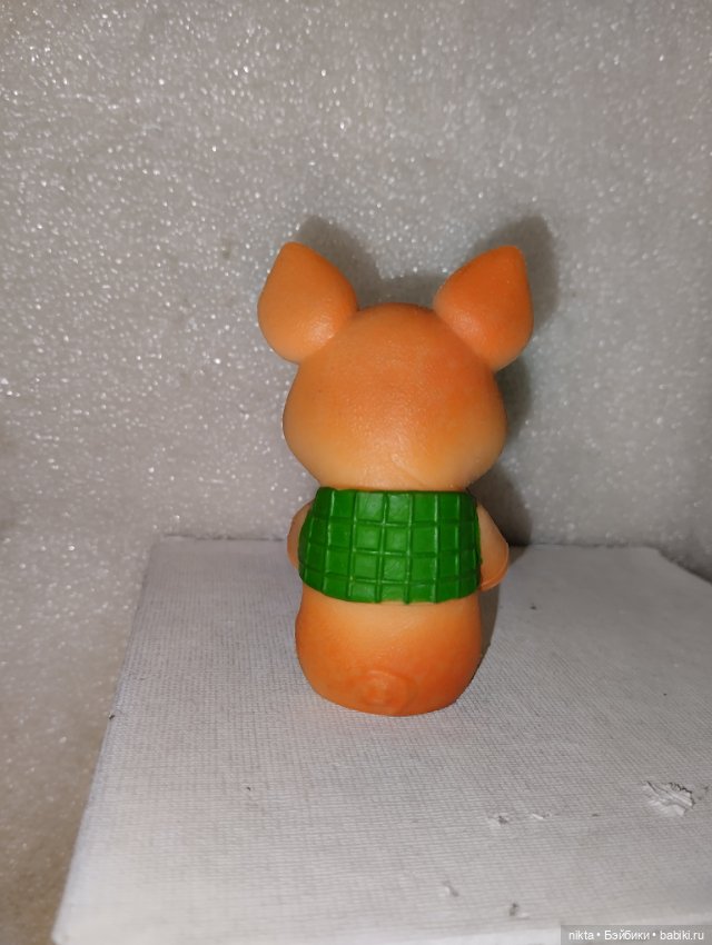 Игрушка СССР Поросенок — Винтажные куклы и игрушки детства (фото 3)