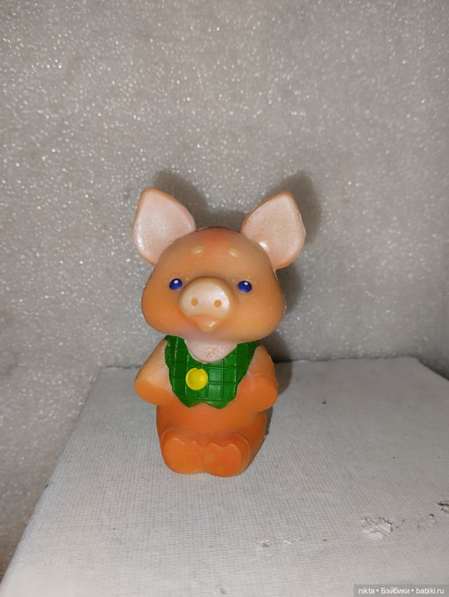 Игрушка СССР Поросенок — Винтажные куклы и игрушки детства