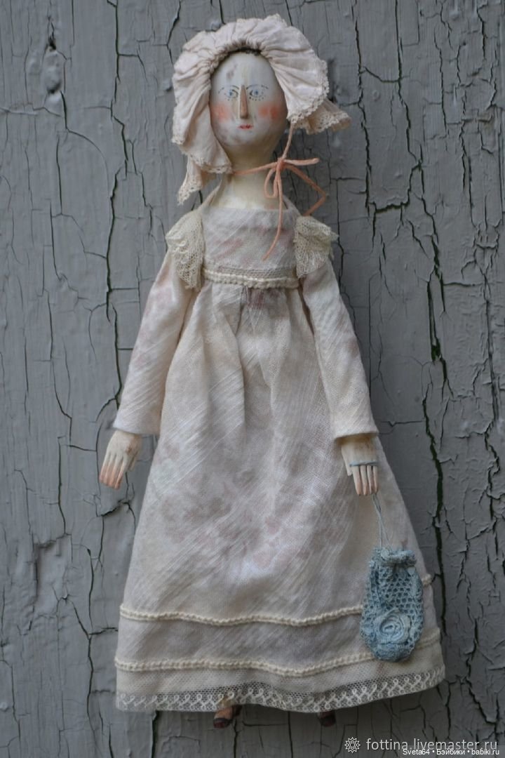 Кукла из дерева — Реплики антикварных кукол (фото 4)
