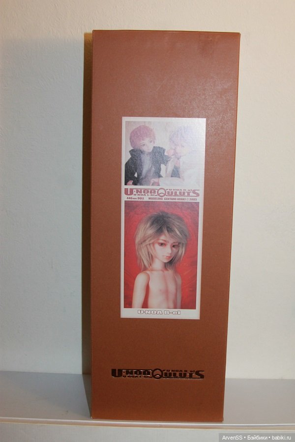 Парнишка Гентаро Араки U-Noa B-el в несобранном виде (blank kit)