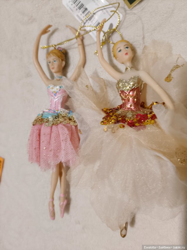Ёлочная игрушка Балерина — Коллекционные фигурки (фото 3)