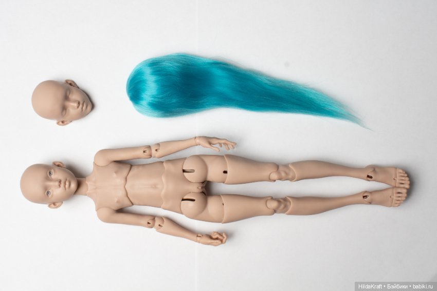 Кира печатная 30 см — Авторские куклы BJD (фото 7)