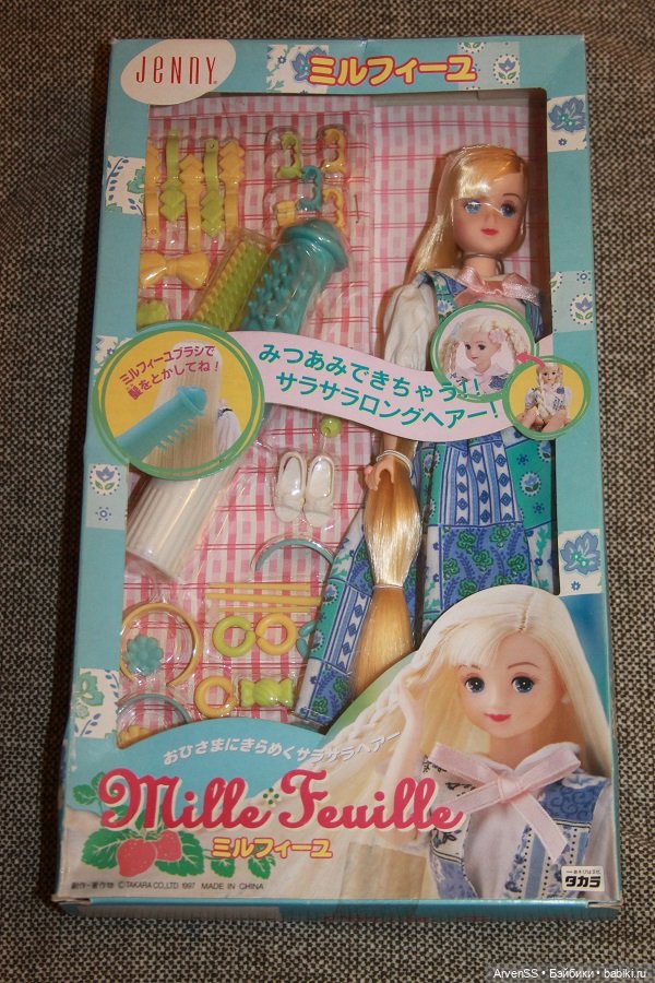 Винтажная подружка Дженни Мельфей компании Такара (фото 5)