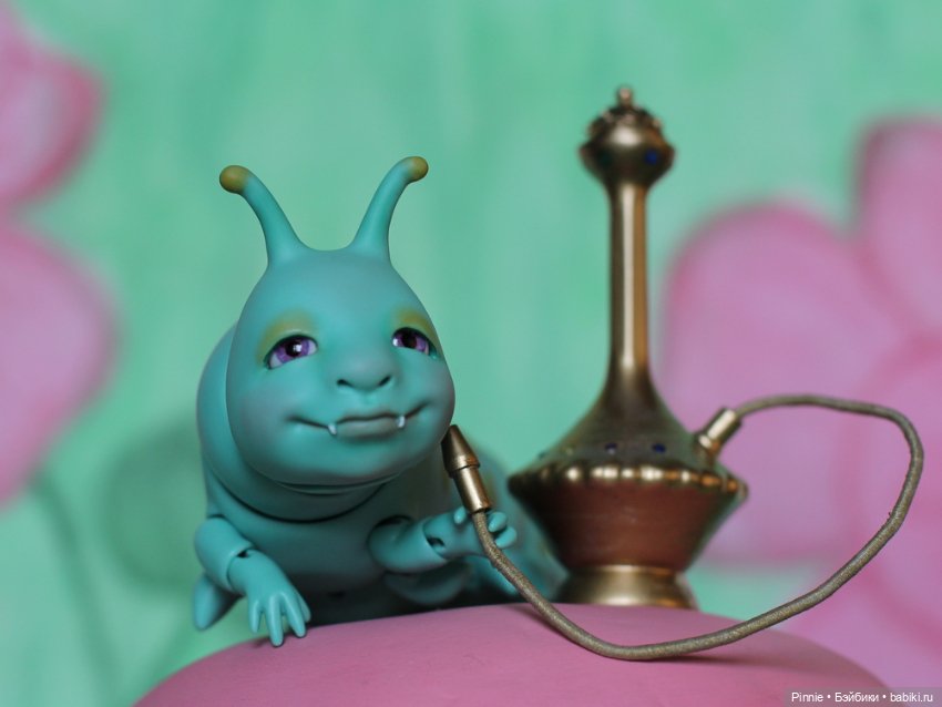 Шарнирная гусеничка — Авторские куклы BJD (фото 5)