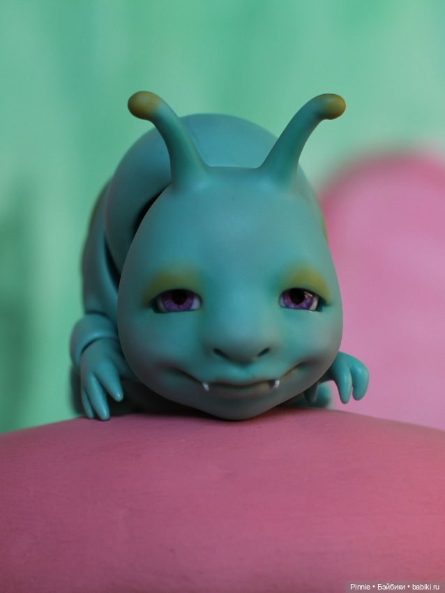 Шарнирная гусеничка — Авторские куклы BJD (фото 4)