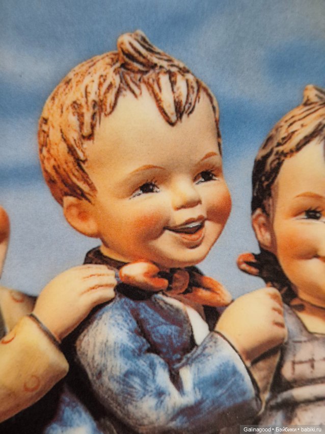 Фарфоровая декоративная тарелочка Goebel (фото 3)