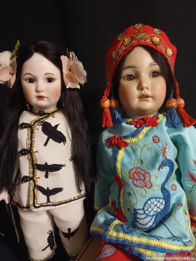 Азиатка с оригинала Simon & Halbig 1329 (фото 6)