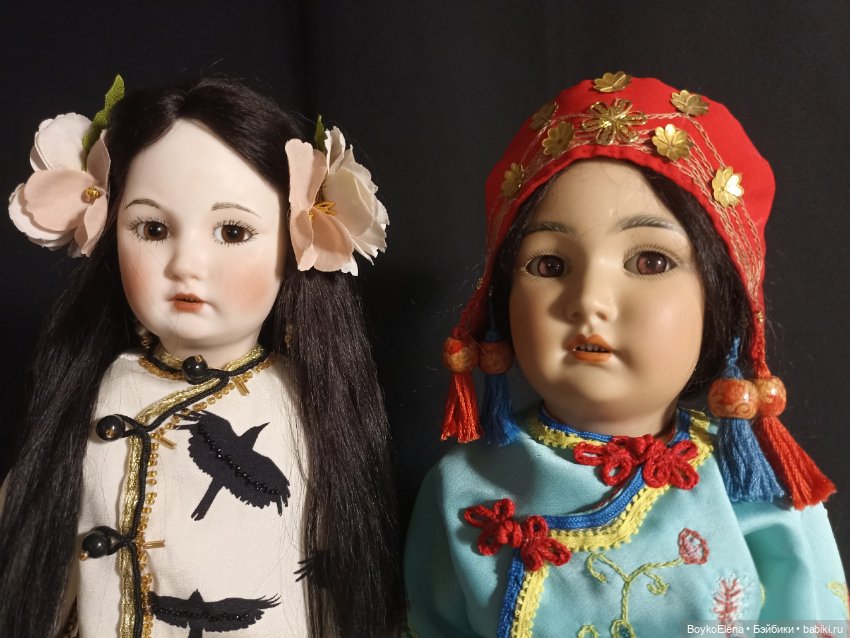 Азиатка с оригинала Simon & Halbig 1329 (фото 7)