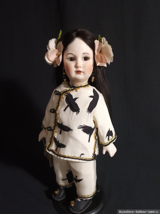 Азиатка с оригинала Simon & Halbig 1329 (фото 4)