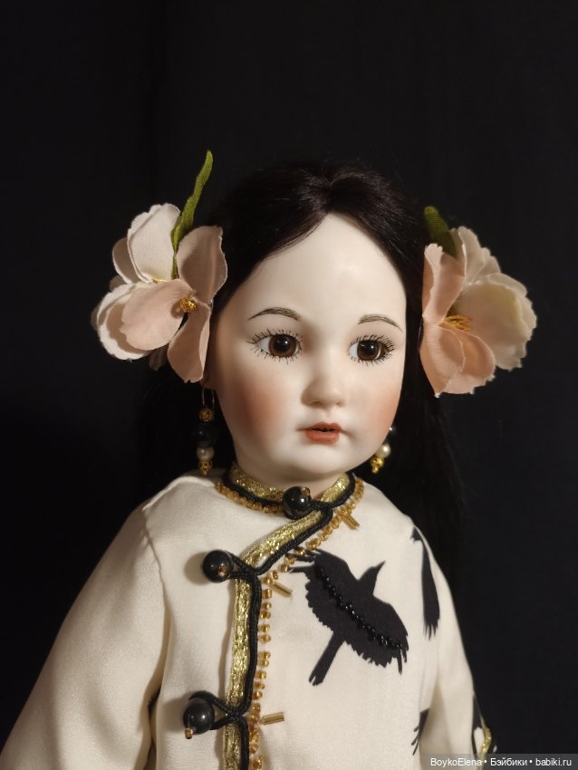 Азиатка с оригинала Simon & Halbig 1329 (фото 5)