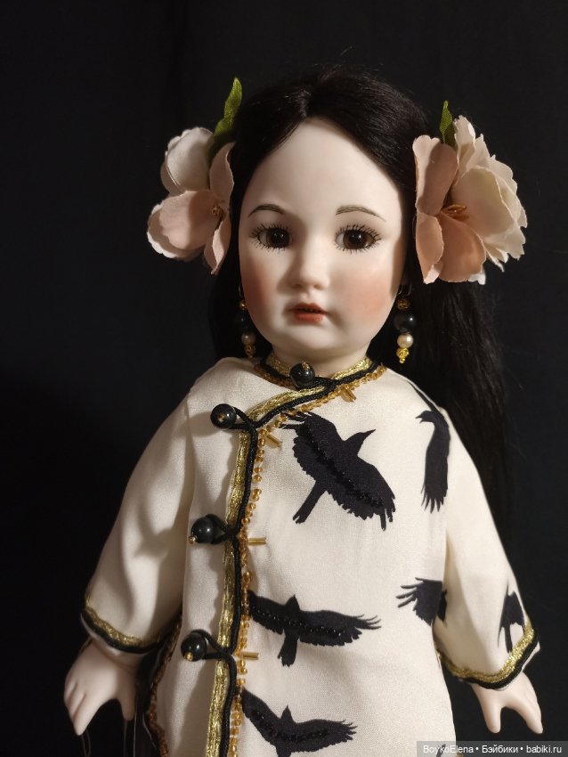 Азиатка с оригинала Simon & Halbig 1329 (фото 3)