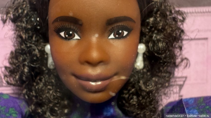 Барби Мадам Си Джей Уокер - Вдохновляющие женщины (фото 8)