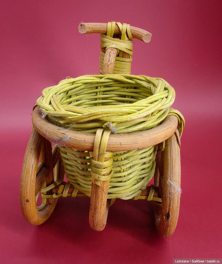 Велосипед декоративный игрушка для куклы (фото 3)