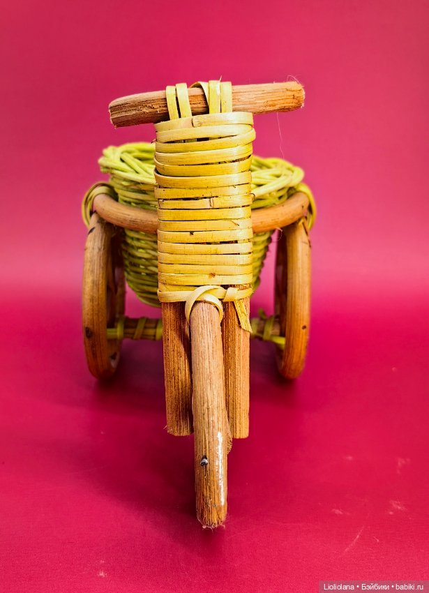 Велосипед декоративный игрушка для куклы (фото 5)