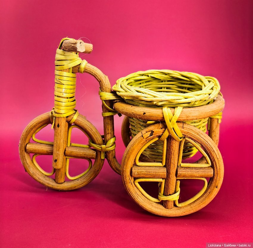 Велосипед декоративный игрушка для куклы