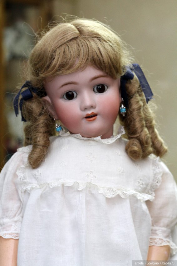 Антикварная кукла Хандверк Хальбиг