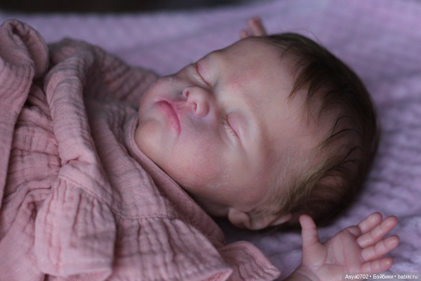 Эвелина. Кукла реборн Анастасии Коченовой (фото 5)