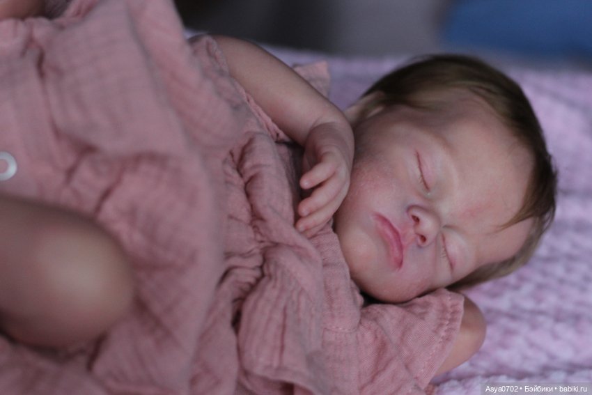 Эвелина. Кукла реборн Анастасии Коченовой (фото 4)