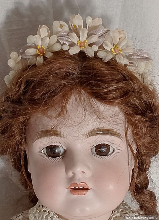 Диадемка флердоранж для куклы с ОГ23-25см (фото 5)