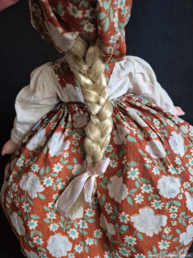 Кукла-грелка на чайник СССР (фото 10)