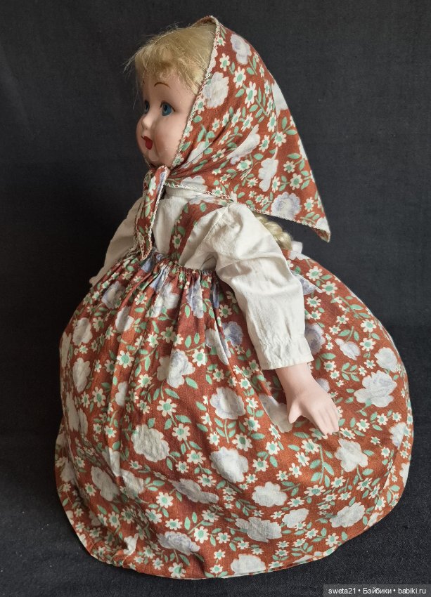 Кукла-грелка на чайник СССР (фото 8)