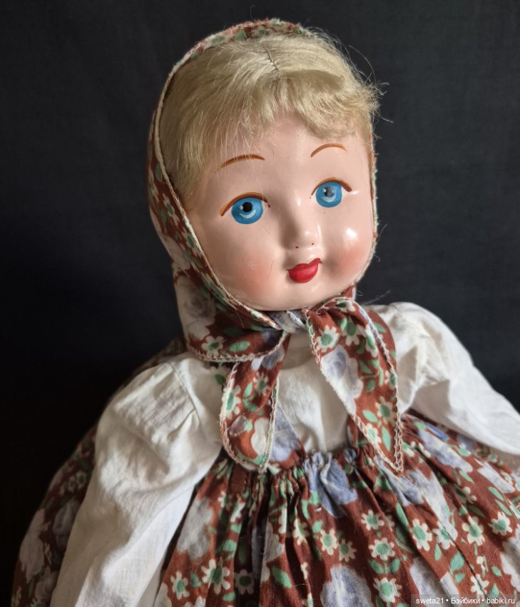 Кукла-грелка на чайник СССР (фото 3)