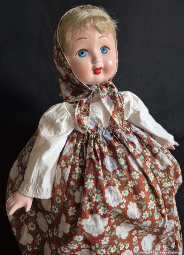 Кукла-грелка на чайник СССР (фото 4)