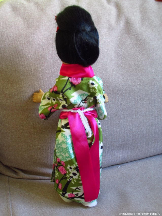 Костюм для ивановской куклы Японки. Реплика (фото 4)