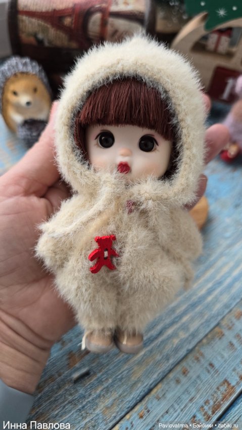 Вязаные комбезики для малявочек (фото 6)