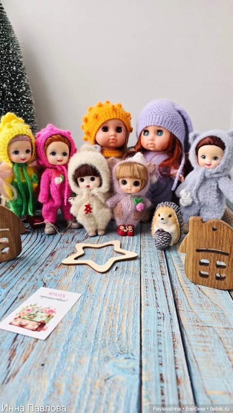 Вязаные комбезики для малявочек (фото 2)