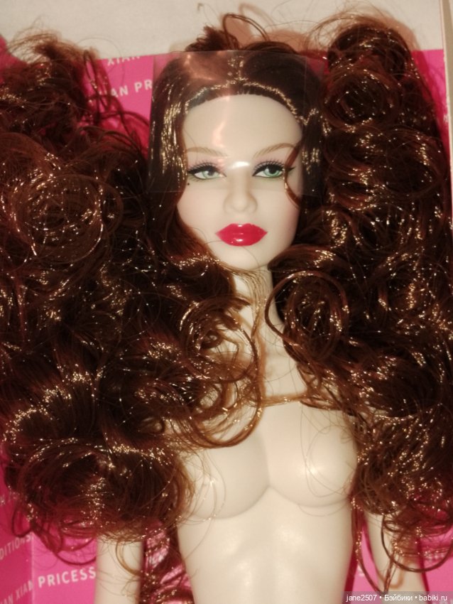 Кукла Supermodel doll (китайский аналог Барби Looks) - размер FR, Mizi - рыженькая - новая (фото 5)