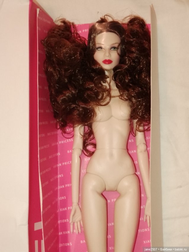 Кукла Supermodel doll (китайский аналог Барби Looks) - размер FR, Mizi - рыженькая - новая (фото 3)