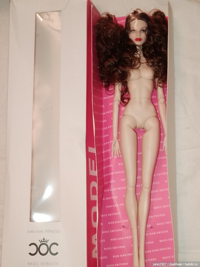 Кукла Supermodel doll (китайский аналог Барби Looks) - размер FR, Mizi - рыженькая - новая