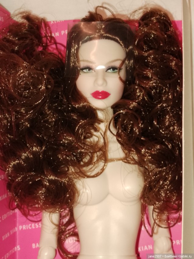 Кукла Supermodel doll (китайский аналог Барби Looks) - размер FR, Mizi - рыженькая - новая (фото 7)