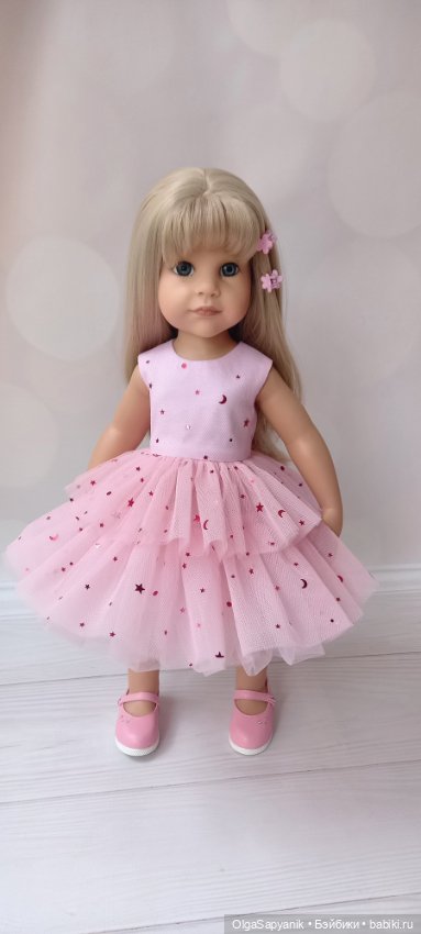 "Зефирное " платье для кукол готц (фото 3)