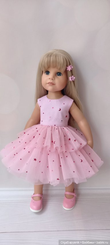 "Зефирное " платье для кукол готц (фото 5)