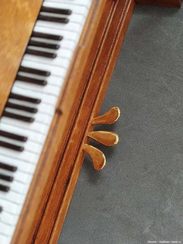 Пианино — Кукольная мебель (фото 7)