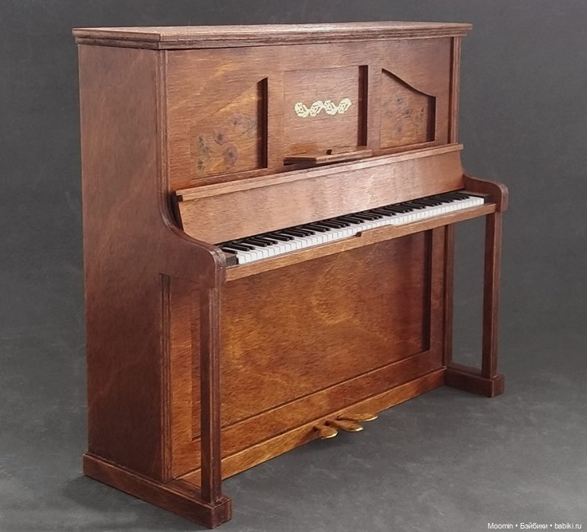 Пианино — Кукольная мебель