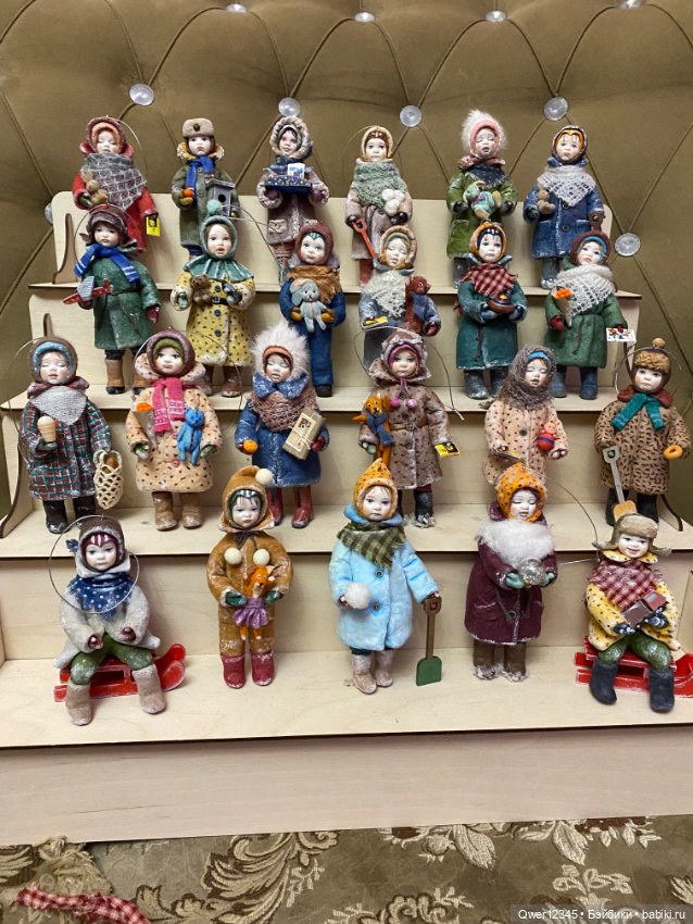 Ватные елочные игрушки «А у нас во дворе-3»